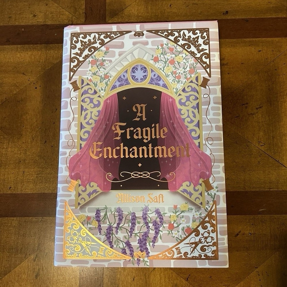 A Fragile Enchantment SIGNED by Allison Saft Owlcrate Special Edition Edges NEW